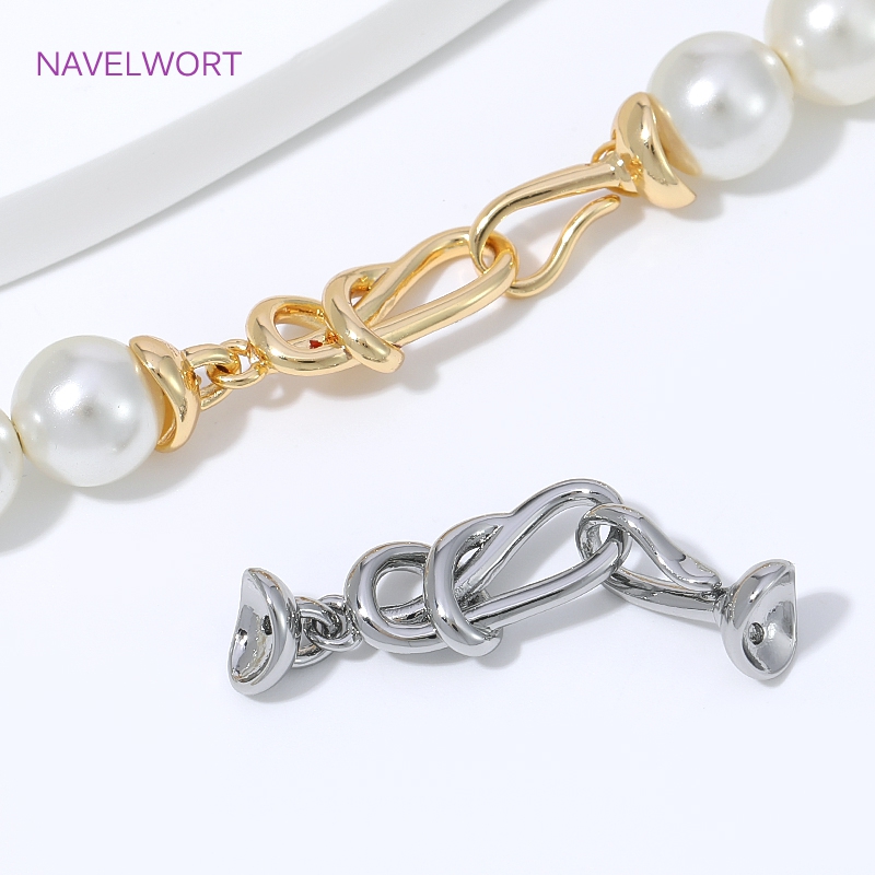 Jewelry Making Knots For Clasps - 18K Gold Plated Infinity Knot Connector