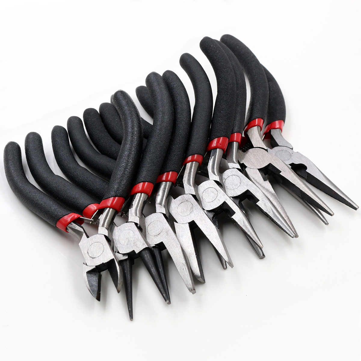 Jewelry Making Round Nose Pliers - Ferronickel Carbon-Hardened Steel Round Nose End