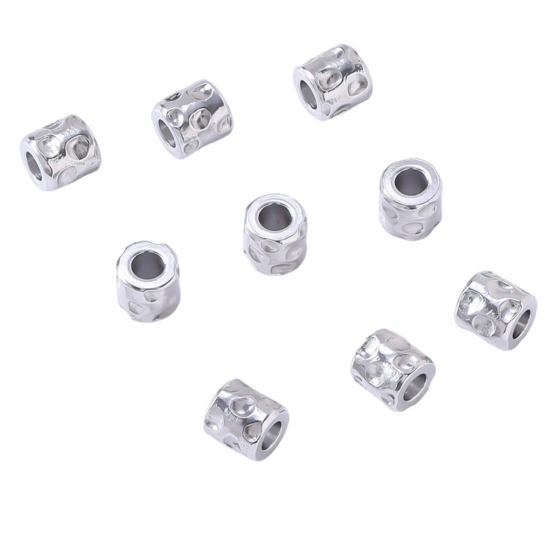 Jewelry Making Youtube - 50pcs/Lot Stainless Steel Spacer Beads Charm