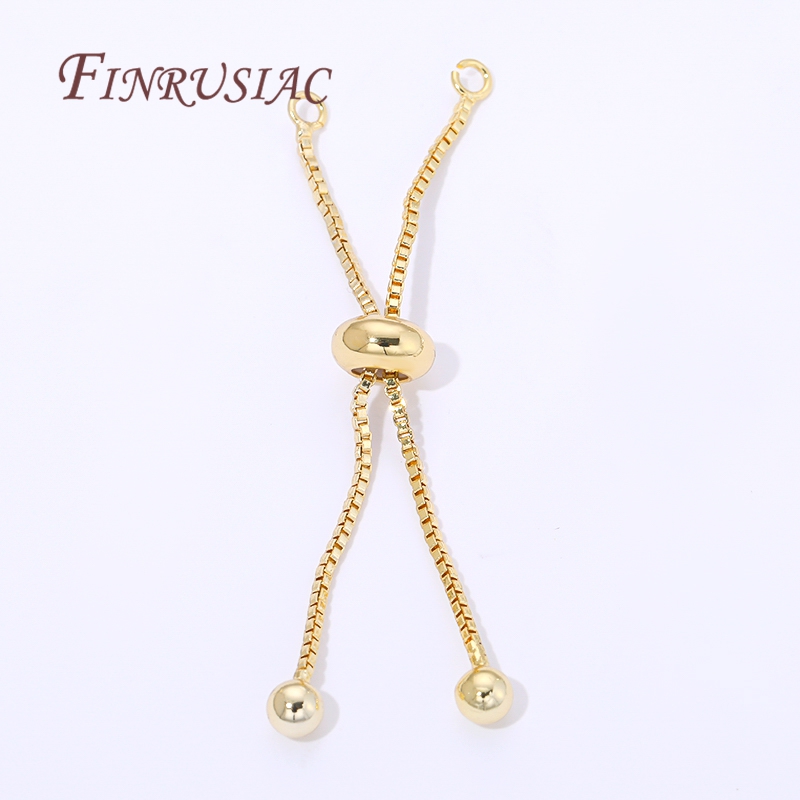 Jewelry Making Organizer Box - 1/3/5Pcs 5cm 18K Gold Plated Adjustable
