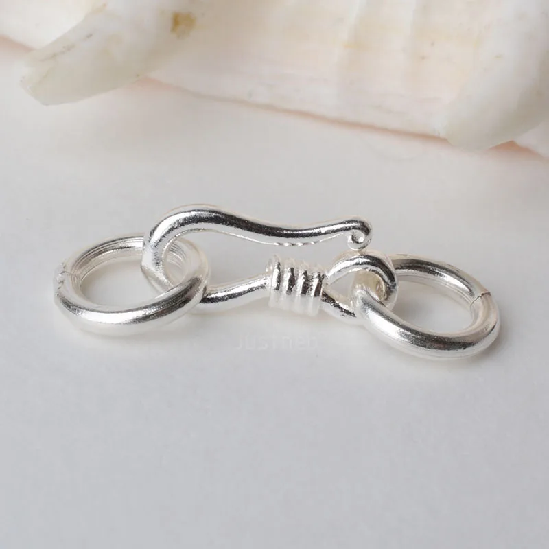 Jewelry Making Silver - Sterling Silver S Hook & Eye