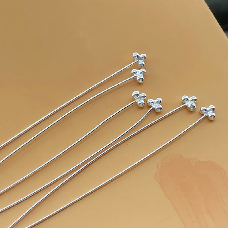 3 Ball Headpin 925 Sterling Si - Jewelry Making Silver ulasan dan harga
