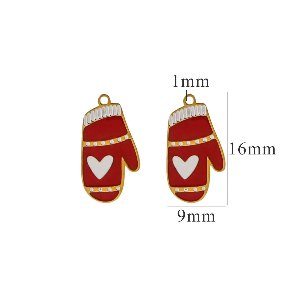 OIMG Stainless Steel Gold Plat - Jewelry Making Gloves ulasan dan harga