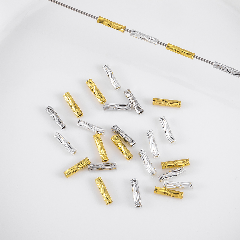 10pcs 50pcs 8mm S-shaped Threa - Jewelry Making Youtube ulasan dan harga
