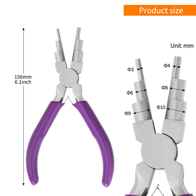 Jewelry Pliers 6-In-1 Bail Mak - Jewelry Making Round Nose Pliers ulasan dan harga