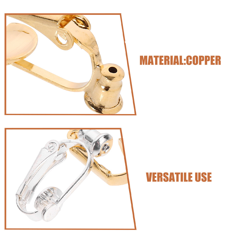 40Pcs Earring Clip Converter K - Jewelry Making Tools ulasan dan harga