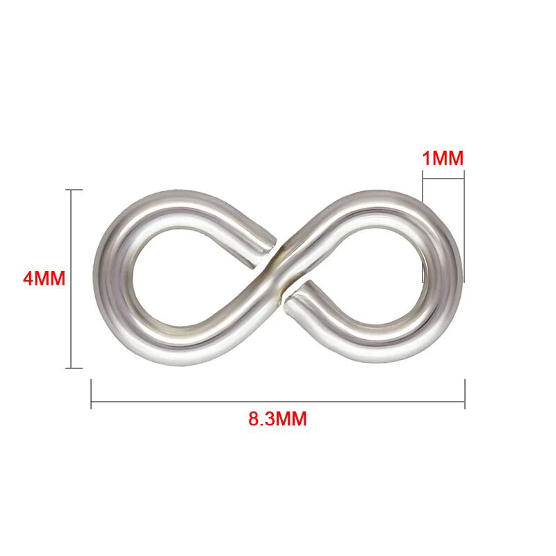 925 Sterling Silver Eye Hook C - Jewelry Making Silver ulasan dan harga