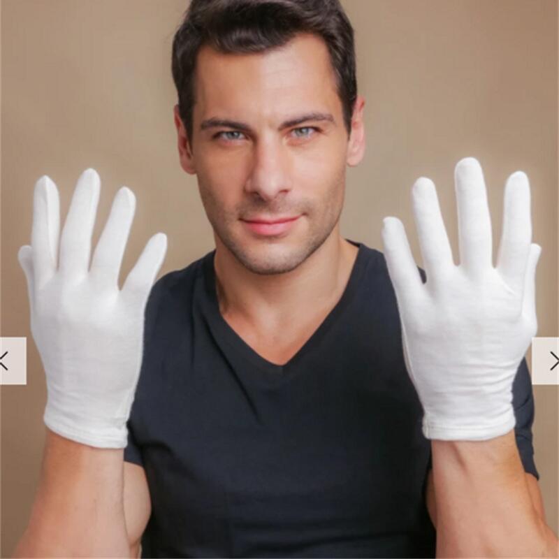 12/6 Pairs Cotton Work Gloves  - Jewelry Making Gloves ulasan dan harga