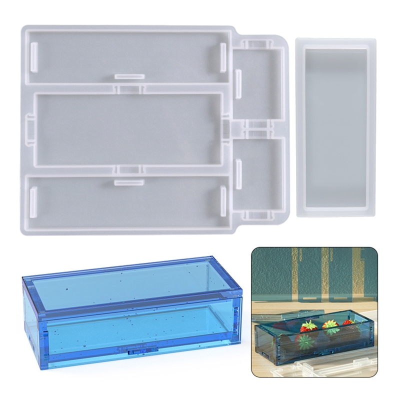 A52E Dominoes Box Silicone Mol - Jewelry Making Workshop ulasan dan harga