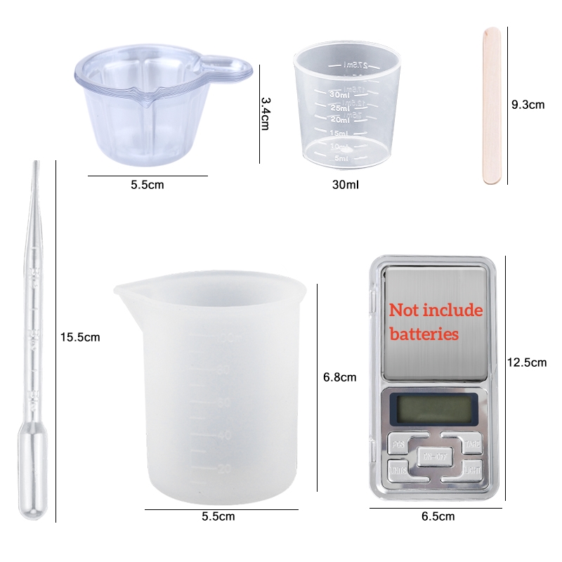 Epoxy Resin Kit Crystal Clear  - Jewelry Making Gloves ulasan dan harga