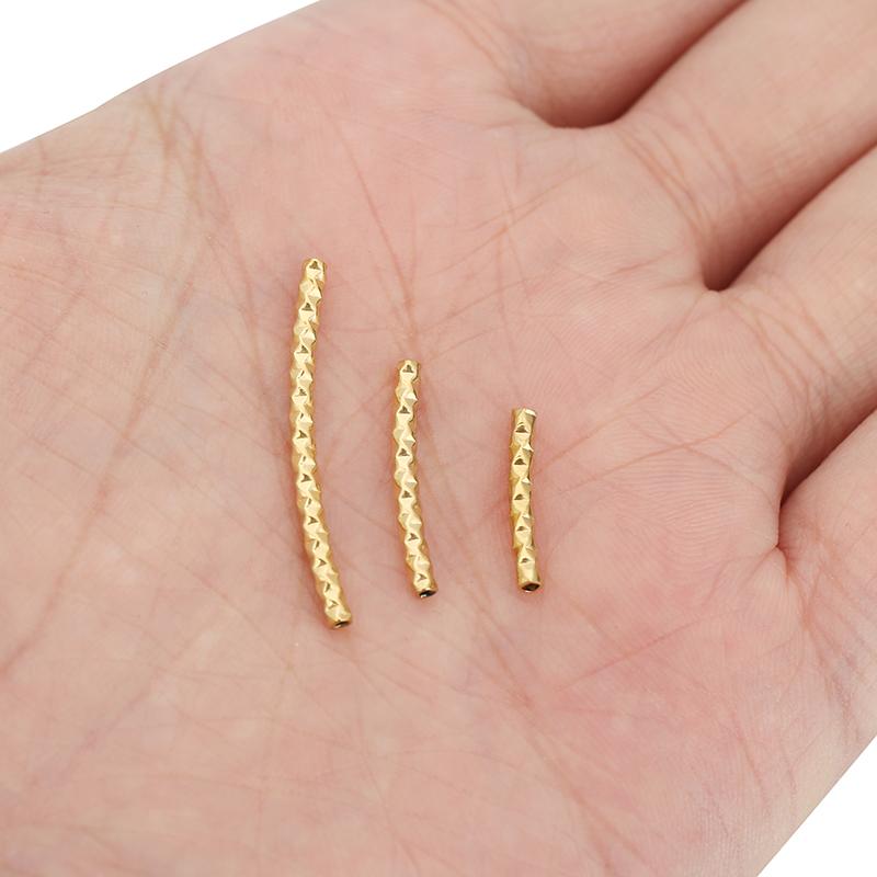 10pcs PVD Stainless Steel Curv - Jewelry Making Youtube ulasan dan harga