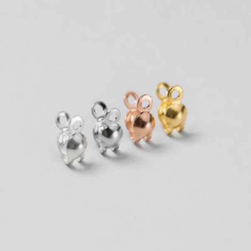 4pcs Genuine Real Pure Solid 9 - Jewelry Making Silver ulasan dan harga