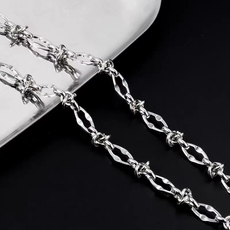 ASONSTEEL 8mm Width Chain Neck - Jewelry Making Knots For Clasps ulasan dan harga