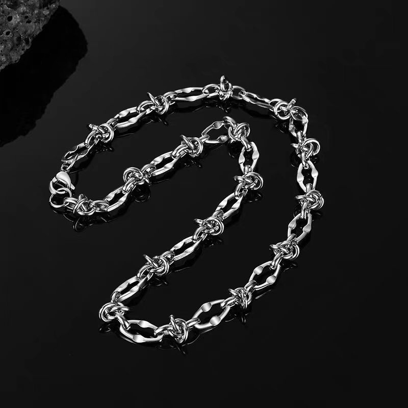 ASONSTEEL 8mm Width Chain Neck - Jewelry Making Knots For Clasps ulasan dan harga