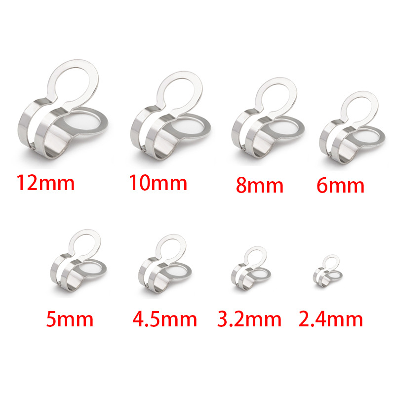 50pcs Stainless Steel Ball Cha - Jewelry Making Knots For Clasps ulasan dan harga