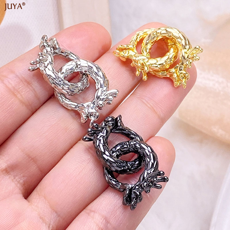 JUYA 18k Gold Silver Plated Co - Jewelry Making Silver ulasan dan harga
