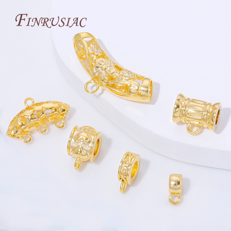 18K Gold Plated Pendant Bail C - Jewelry Making Youtube ulasan dan harga