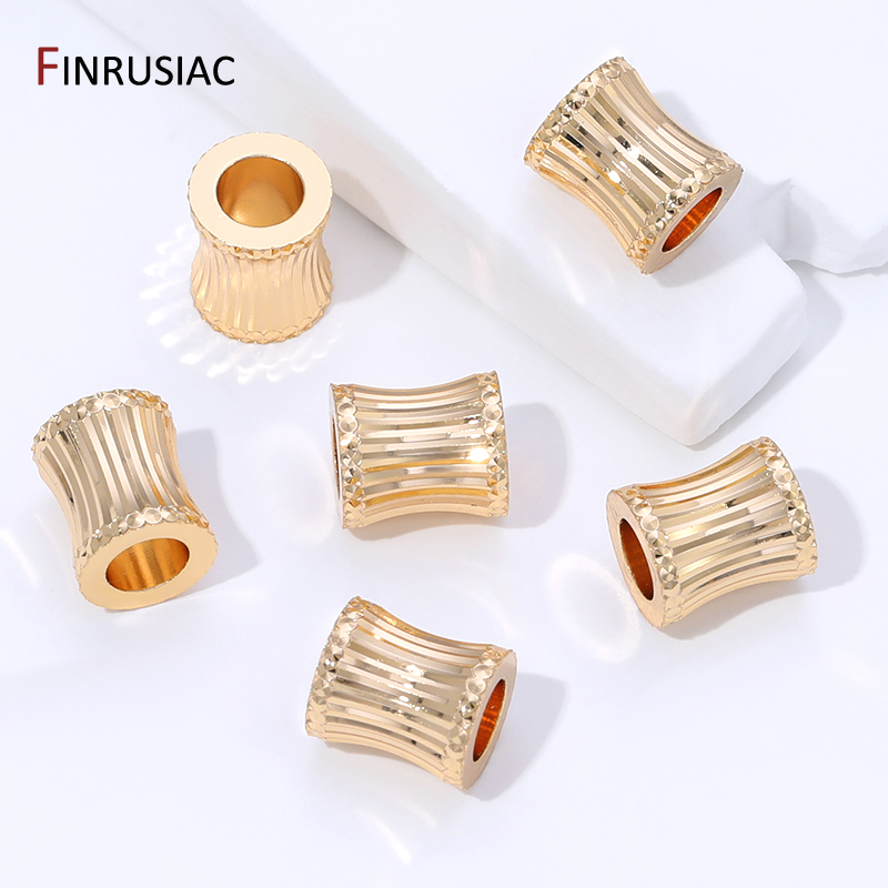 14K Gold Plated Brass Big Hole - Jewelry Making Youtube ulasan dan harga