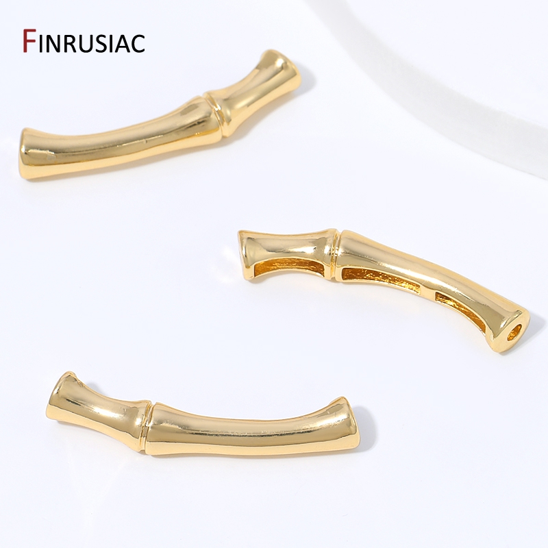 18K Gold Plated Brass Tube Spa - Jewelry Making Youtube ulasan dan harga