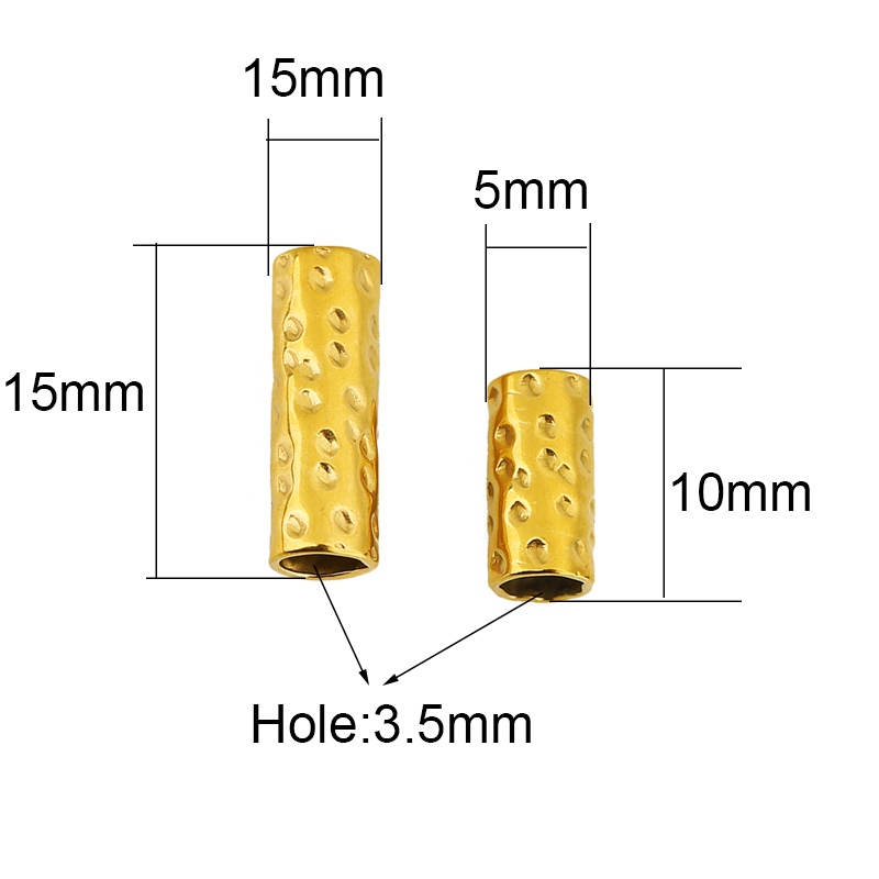 10pcs 10 15 mm Stainless Steel - Jewelry Making Youtube ulasan dan harga