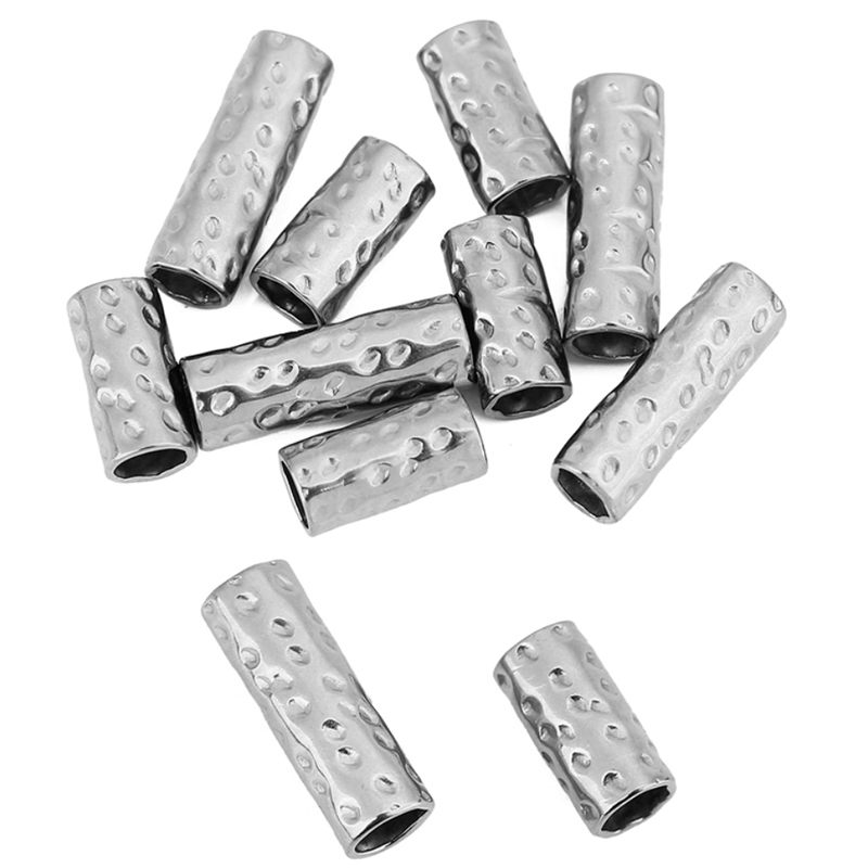 10pcs 10 15 mm Stainless Steel - Jewelry Making Youtube ulasan dan harga