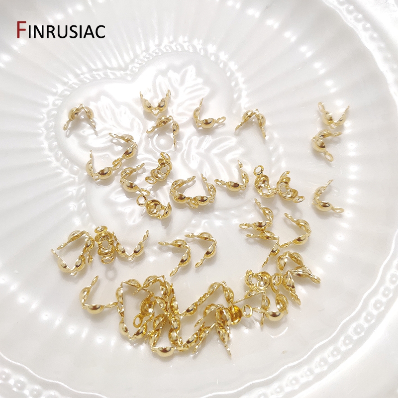 3mm/4mm Calotte Crimp Bead Tip - Jewelry Making Knots For Clasps ulasan dan harga