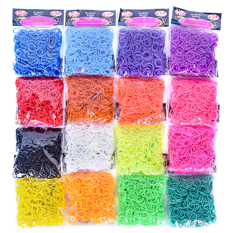 600 pieces Colorful Rubber Ban - Jewelry Making Tutorial ulasan dan harga