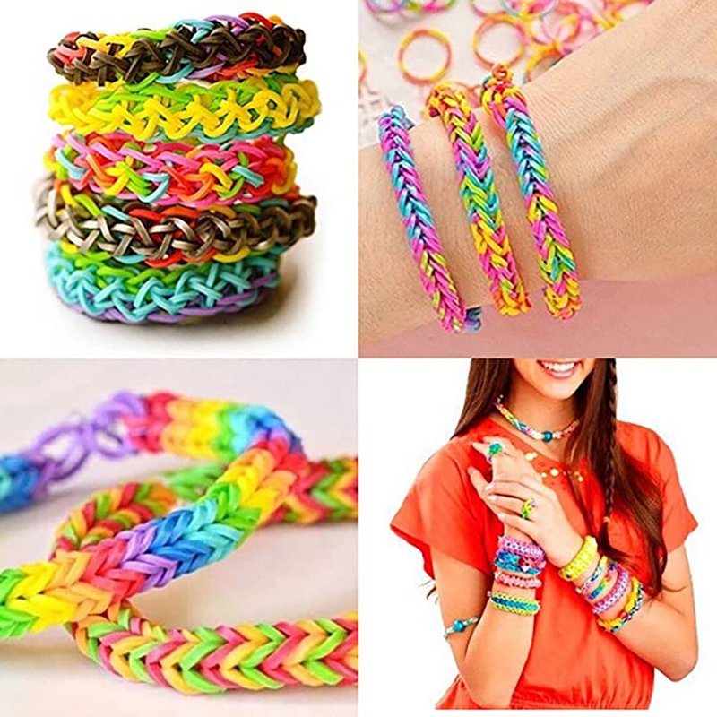 600 pieces Colorful Rubber Ban - Jewelry Making Tutorial ulasan dan harga