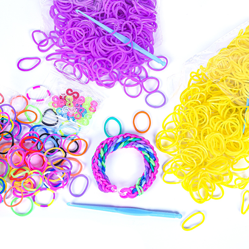 600 pieces Colorful Rubber Ban - Jewelry Making Tutorial ulasan dan harga
