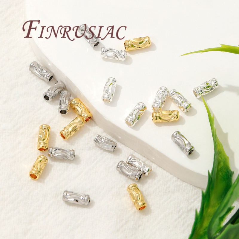 3mm*7mm Tube Beads Spacer Bead - Jewelry Making Youtube ulasan dan harga