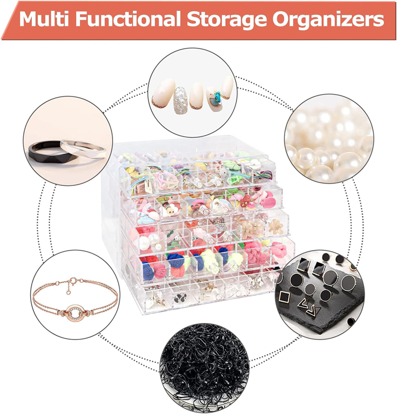 Transparent Jewelry Storage Bo - Jewelry Making Organizer Box ulasan dan harga