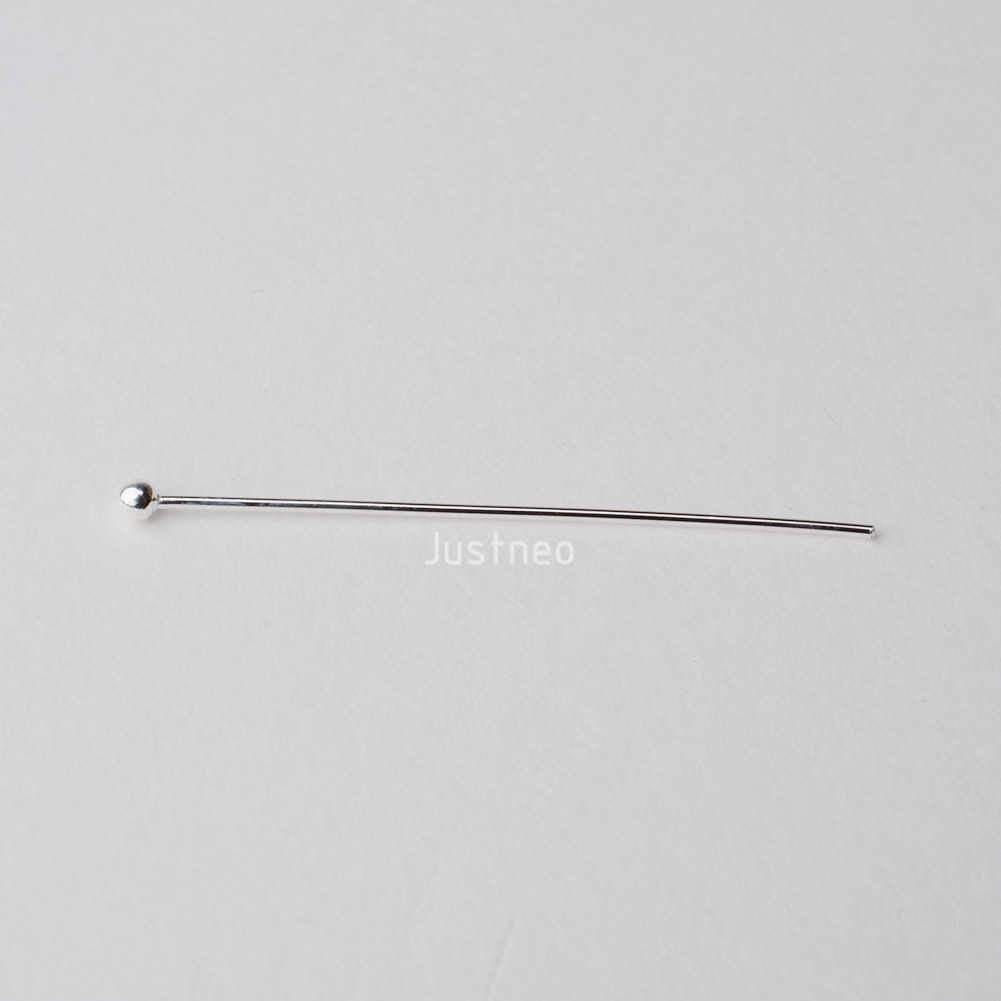 925 Sterling Silver Ball Head  - Jewelry Making Silver ulasan dan harga