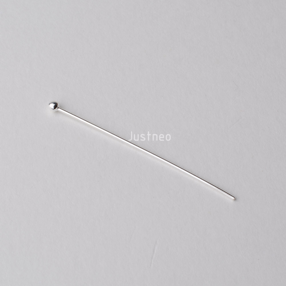 925 Sterling Silver Ball Head  - Jewelry Making Silver ulasan dan harga