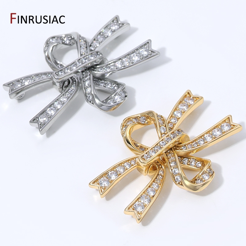 14K Gold Plated Brass Fastener - Jewelry Making Knots For Clasps ulasan dan harga