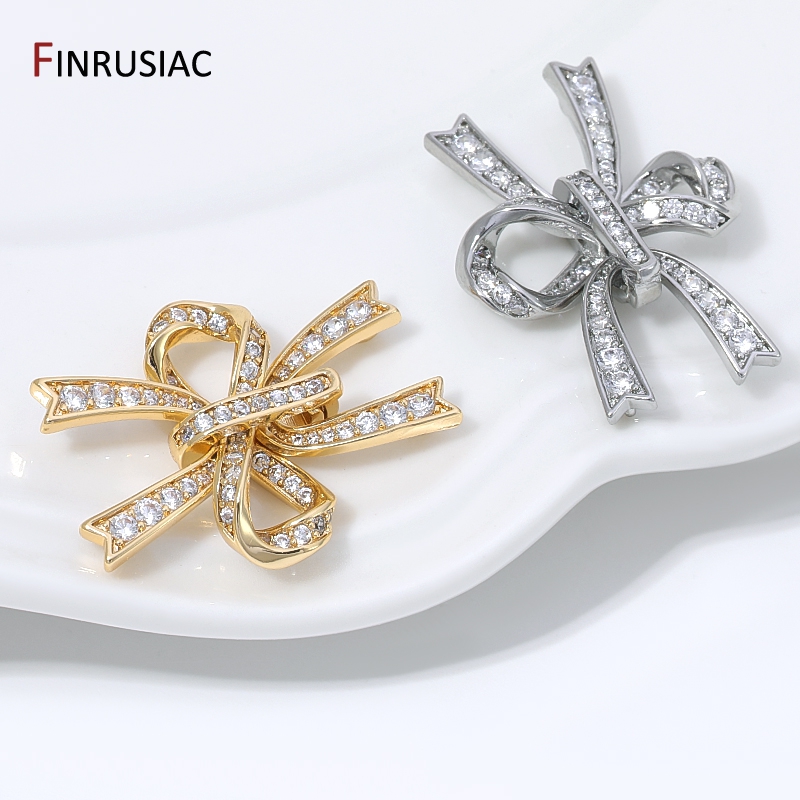 14K Gold Plated Brass Fastener - Jewelry Making Knots For Clasps ulasan dan harga