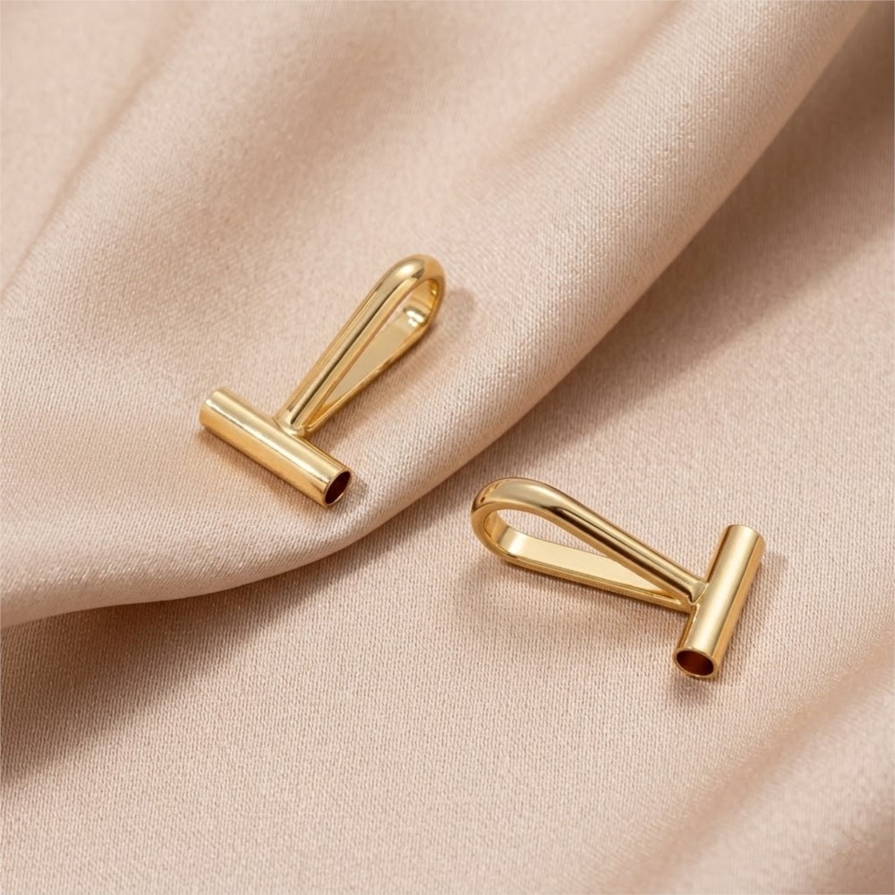 2pcs 14K Brass Vertical Pin to - Jewelry Making Youtube ulasan dan harga