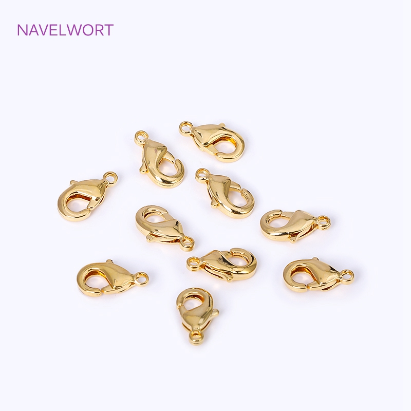 Brass 18K Gold Plated Lobster  - Jewelry Making Knots For Clasps ulasan dan harga
