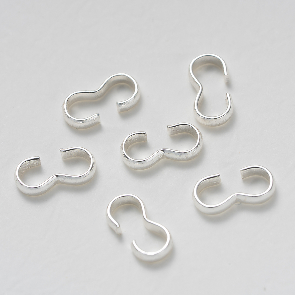 50pcs 18K Gold Plated Brass 8  - Jewelry Making Knots For Clasps ulasan dan harga