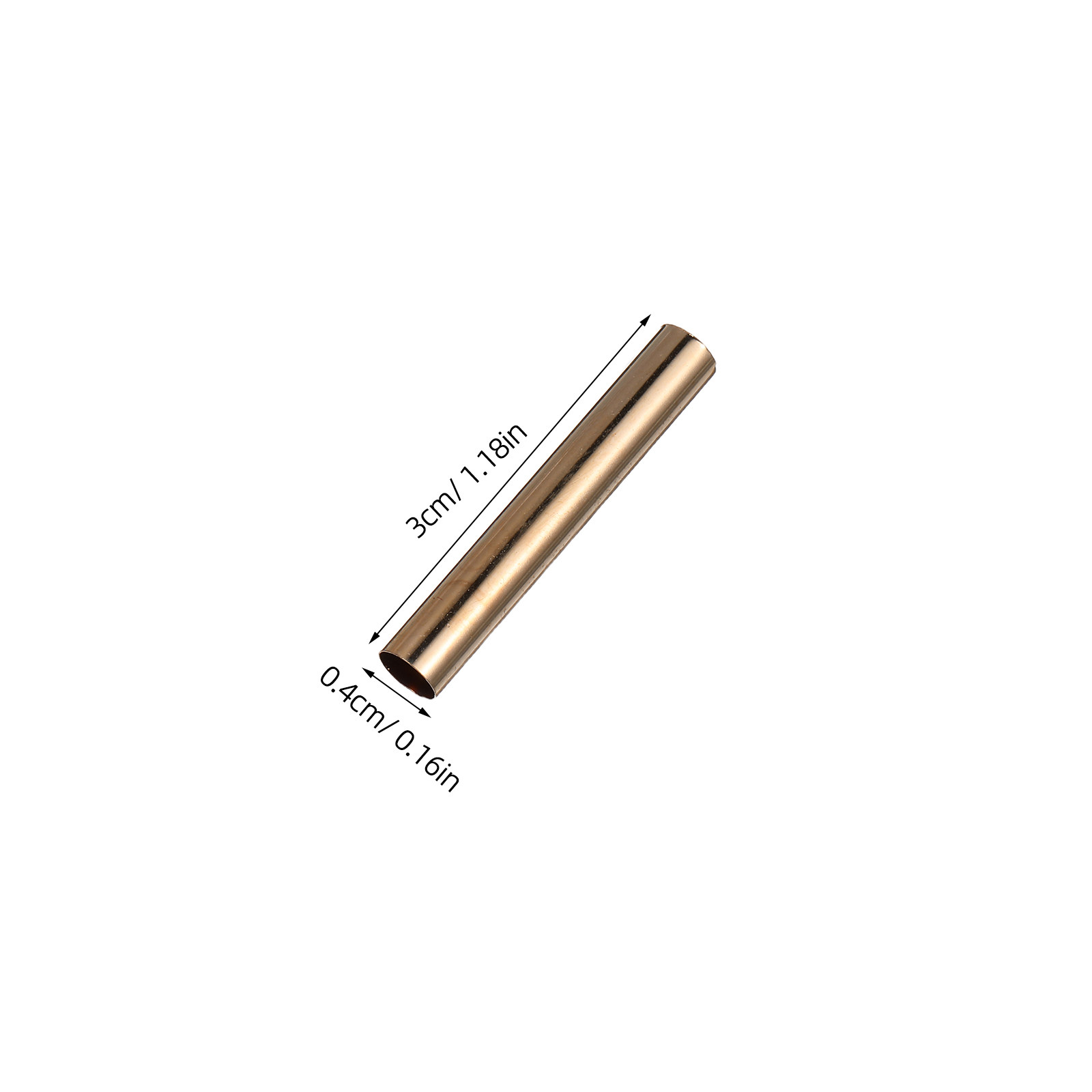 200Pcs Copper Tube Spacer Bead - Jewelry Making Youtube ulasan dan harga