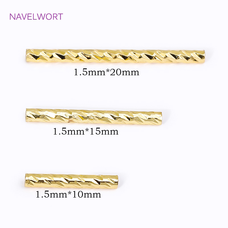 10/15/20mm Stripe Tube Spacer  - Jewelry Making Youtube ulasan dan harga