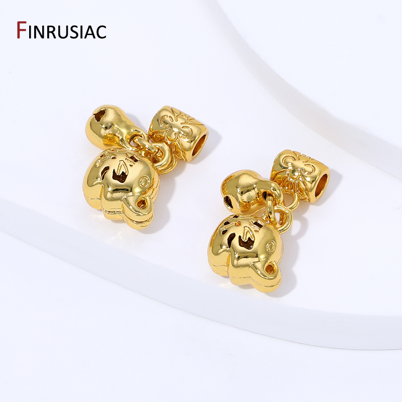 18K Gold Plated Brass Pendant  - Jewelry Making Youtube ulasan dan harga