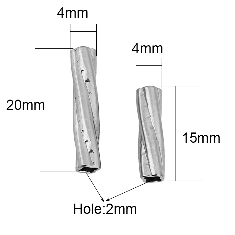 10pcs Never Fade 15 20 mm Stai - Jewelry Making Youtube ulasan dan harga
