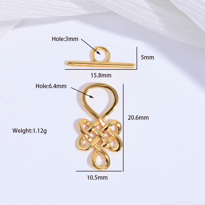 S925 Sterling Silver Chinese k - Jewelry Making Knots For Clasps ulasan dan harga